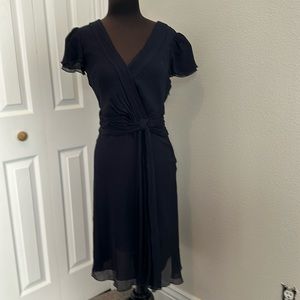 Tory Burch Navy Silk Dress